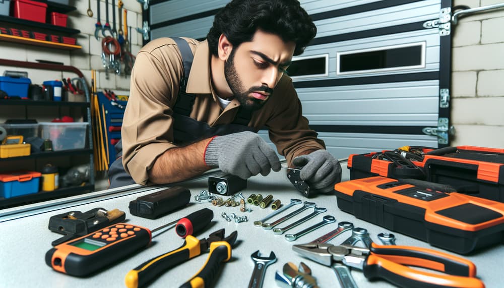 Our professional garage door spring repair process